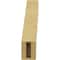 Ekena Millwork 3-inch W x 14-inch D x 14-inch H Valencia Rough Cedar Woodgrain TimberThane Knee Brace, Primed BRCUR03X14X14VALRCPR - alternate 5